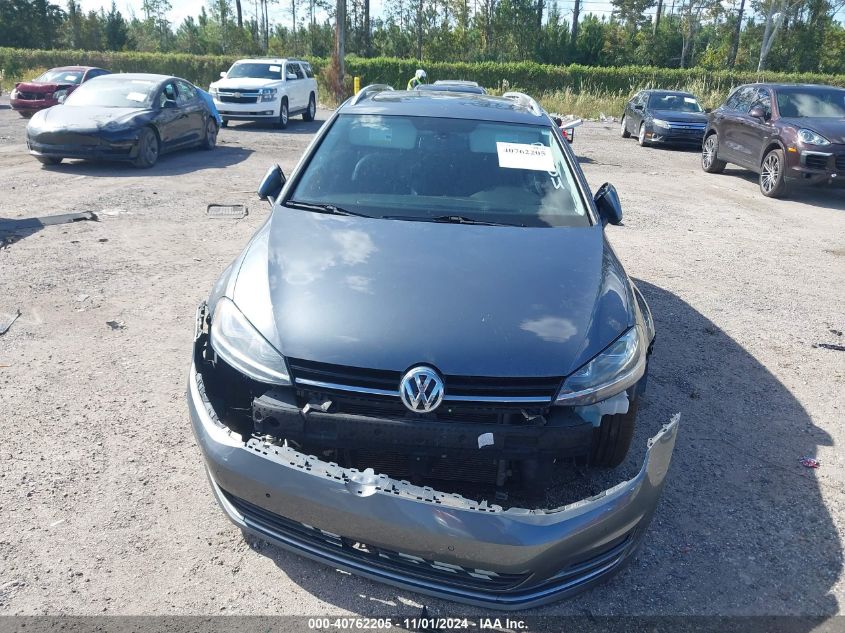 2015 Volkswagen Golf Sportwagen Tsi Sel 4-Door VIN: 3VWC17AU5FM510304 Lot: 40762205