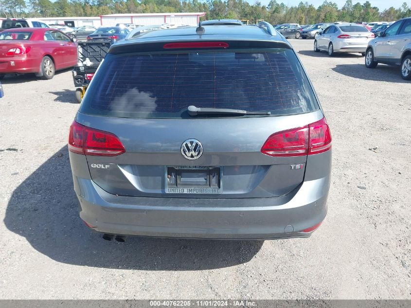 2015 Volkswagen Golf Sportwagen Tsi Sel 4-Door VIN: 3VWC17AU5FM510304 Lot: 40762205