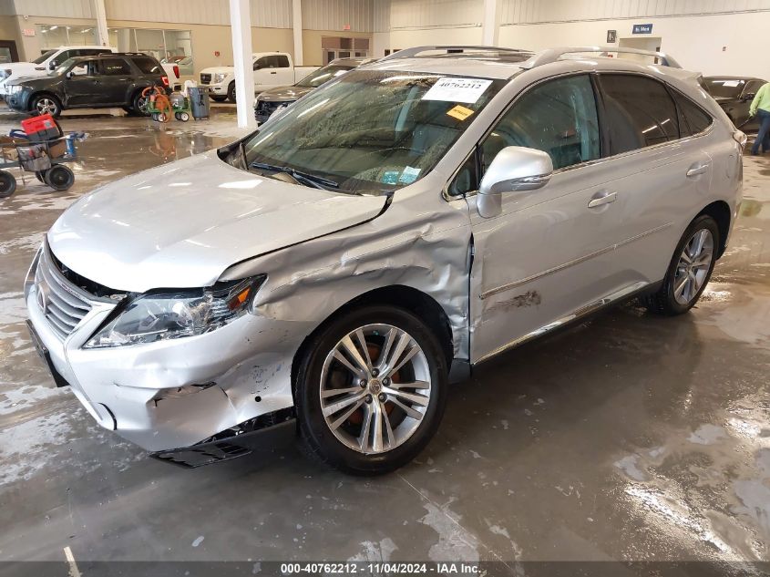 VIN 2T2BK1BA8FC256511 2015 Lexus RX, 350 no.2