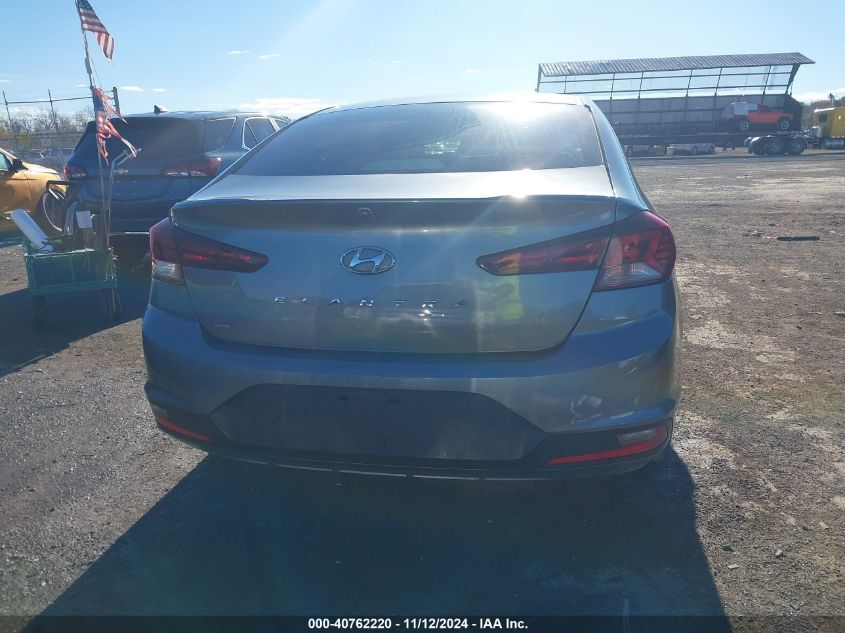 2019 Hyundai Elantra Se VIN: KMHD74LF6KU777634 Lot: 40762220