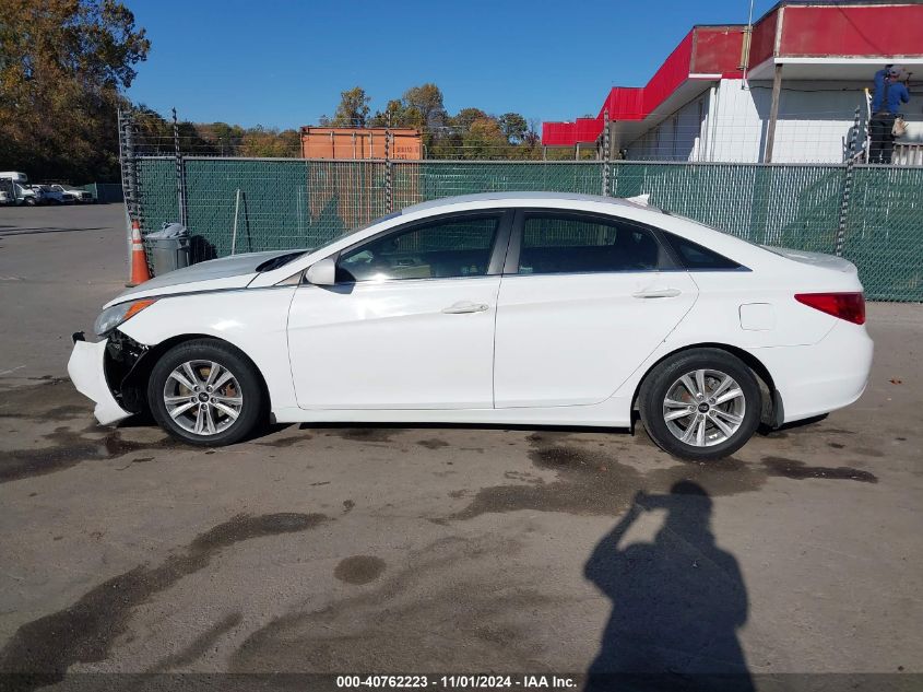 2013 Hyundai Sonata Gls VIN: 5NPEB4AC9DH632486 Lot: 40762223