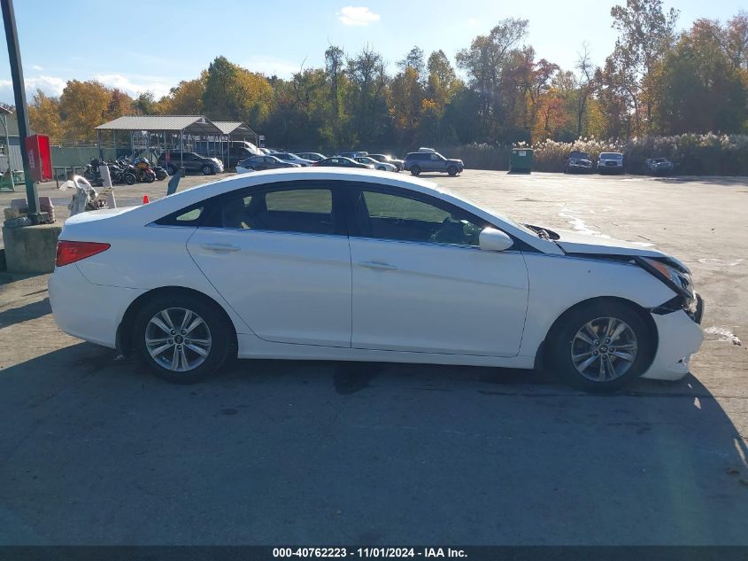 2013 Hyundai Sonata Gls VIN: 5NPEB4AC9DH632486 Lot: 40762223