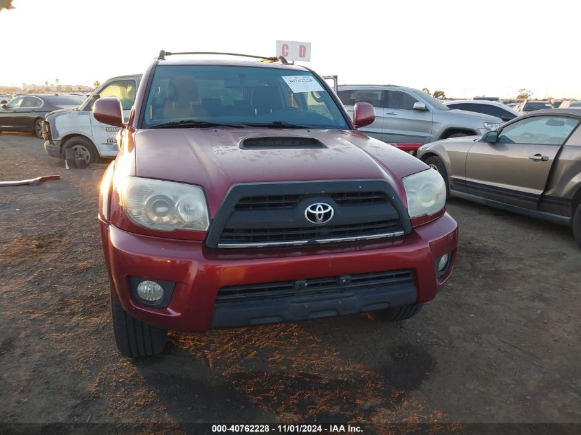 2006 Toyota 4Runner Sr5 Sport V6 VIN: JTEZU14R168057470 Lot: 40762228