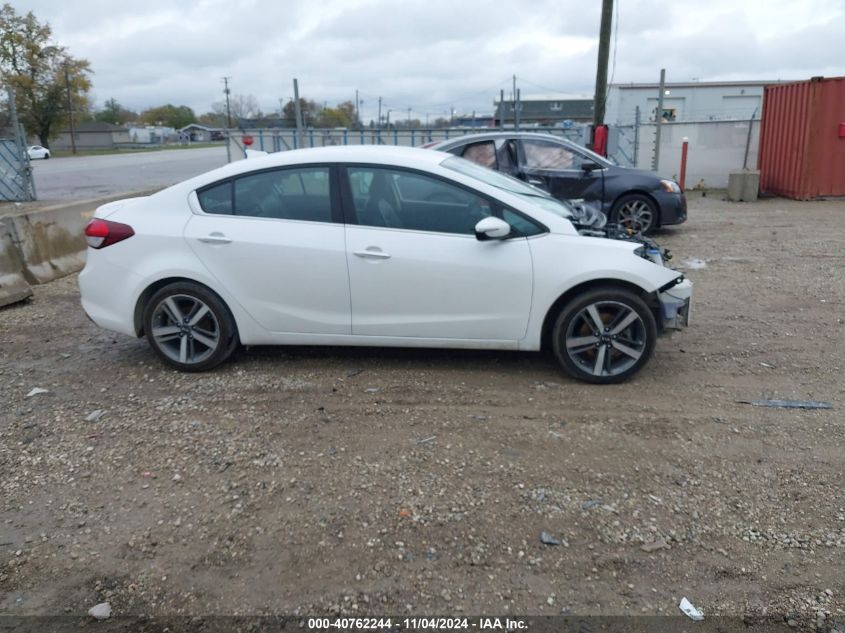 2017 Kia Forte Ex VIN: 3KPFL4A8XHE044975 Lot: 40762244