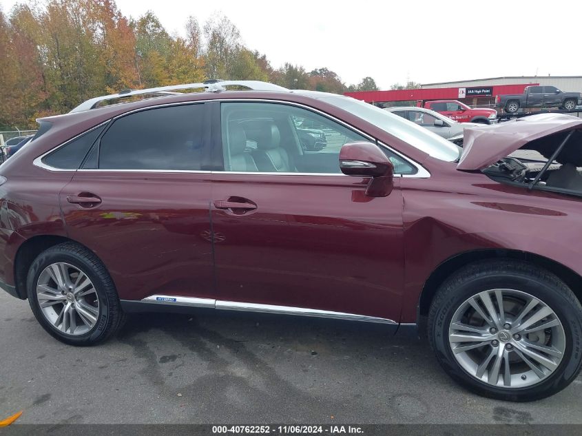 2015 Lexus Rx 450H VIN: 2T2BC1BA5FC006320 Lot: 40762252