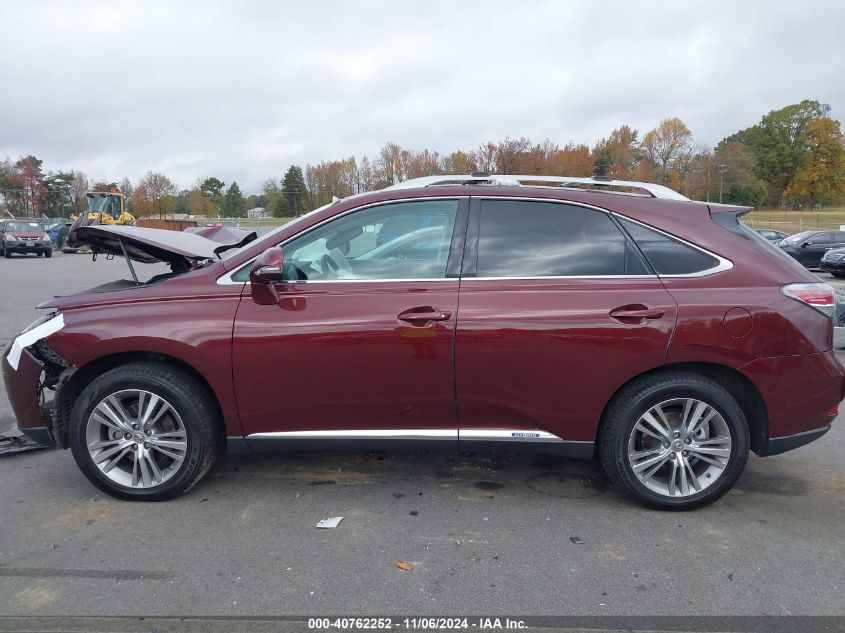 2015 Lexus Rx 450H VIN: 2T2BC1BA5FC006320 Lot: 40762252