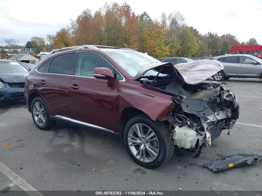 VIN 2T2BC1BA5FC006320 2015 Lexus RX, 450H no.1