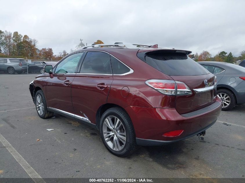 VIN 2T2BC1BA5FC006320 2015 Lexus RX, 450H no.3