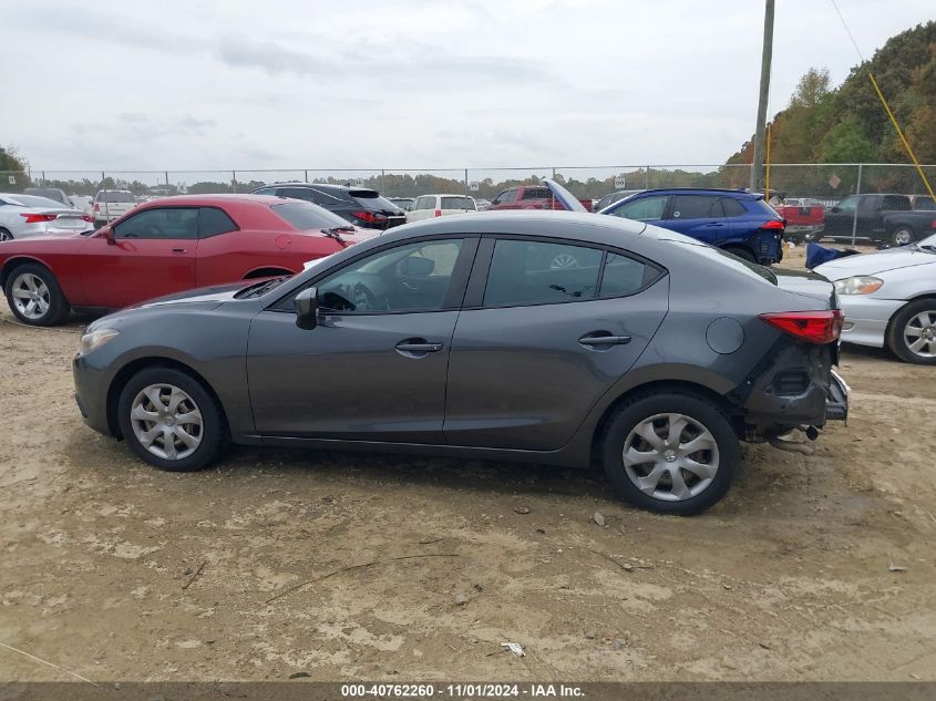 2014 MAZDA MAZDA3 I SPORT - JM1BM1U70E1155031