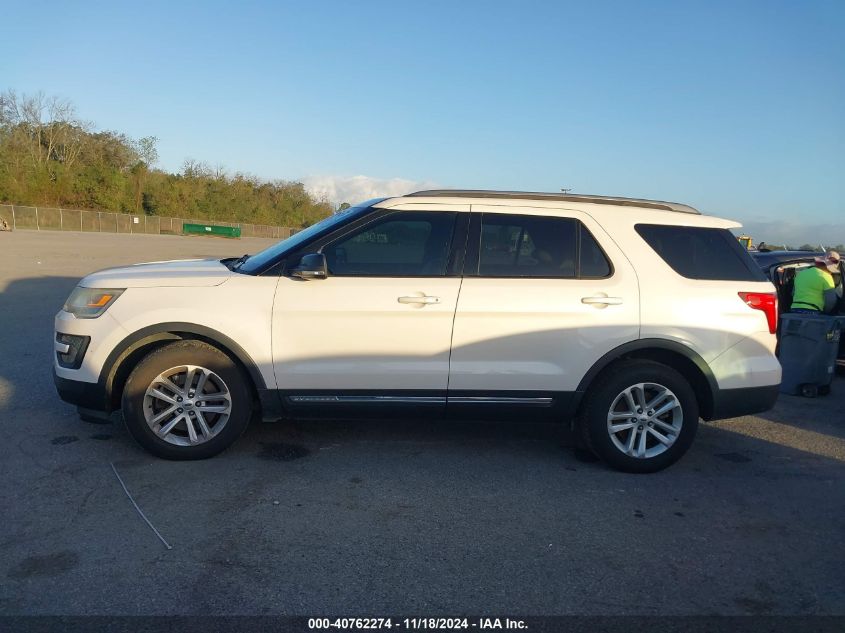 2016 Ford Explorer Xlt VIN: 1FM5K7D86GGA42386 Lot: 40762274