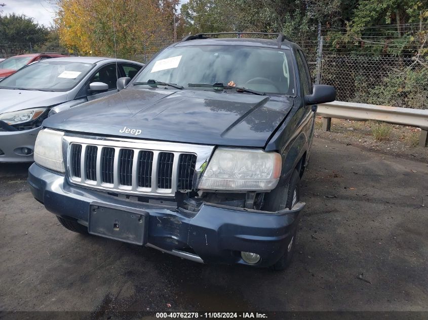 2004 Jeep Grand Cherokee Limited VIN: 1J4GW58N84C372422 Lot: 40762278