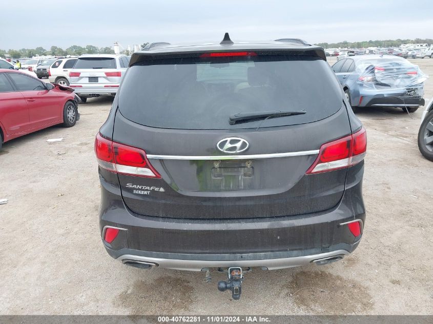 2017 Hyundai Santa Fe Se VIN: KM8SM4HF1HU177217 Lot: 40762281