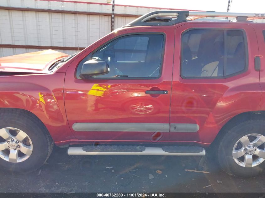 2012 Nissan Xterra S VIN: 5N1AN0NU6CC502639 Lot: 40762289