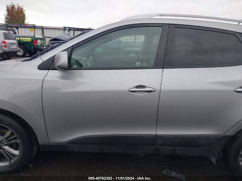 2015 Hyundai Tucson Se VIN: KM8JUCAG1FU038677 Lot: 40762302