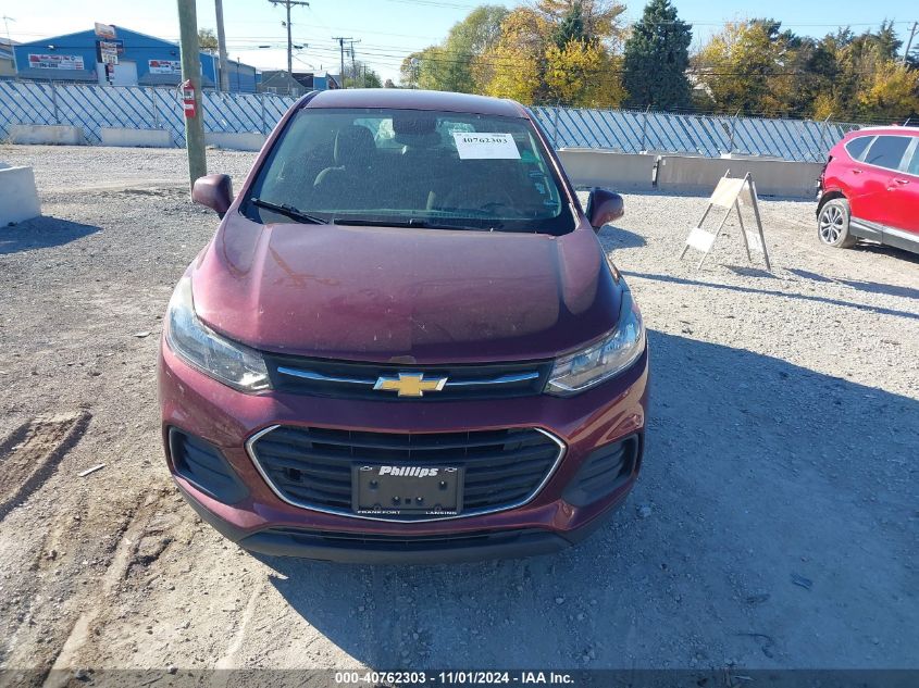 2017 Chevrolet Trax Ls VIN: 3GNCJKSB5HL178514 Lot: 40762303