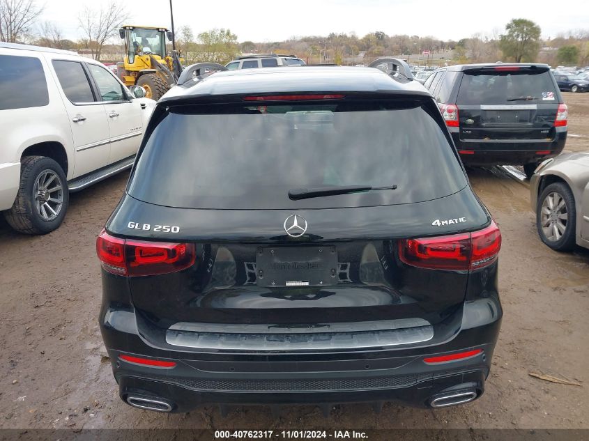 2022 Mercedes-Benz Glb 250 4Matic VIN: W1N4M4HB0NW237491 Lot: 40762317