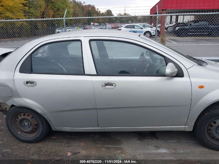 2004 Chevrolet Aveo VIN: KL1TD526X4B157309 Lot: 40762330