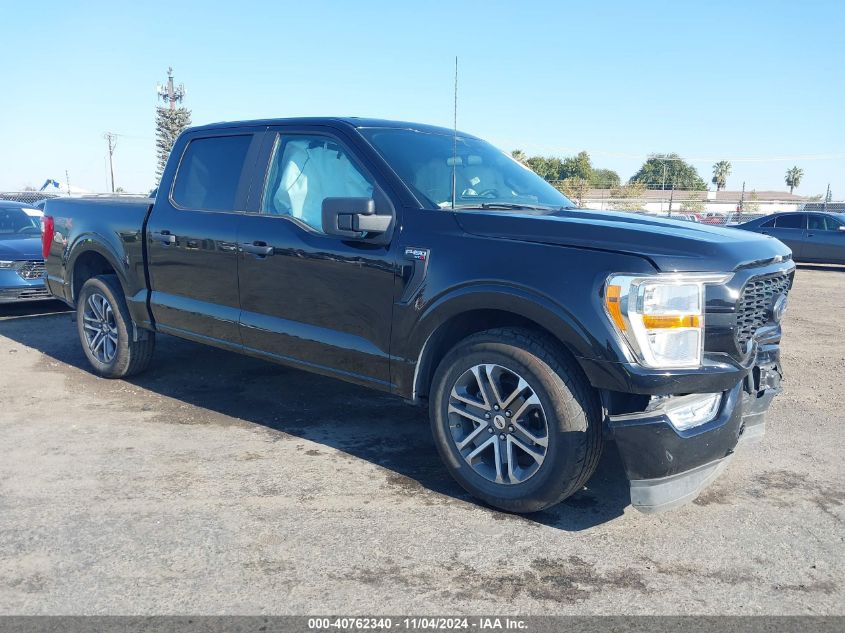 2022 Ford F150 Supercrew VIN: 1FTEW1CP1NFA30003 Lot: 40762340