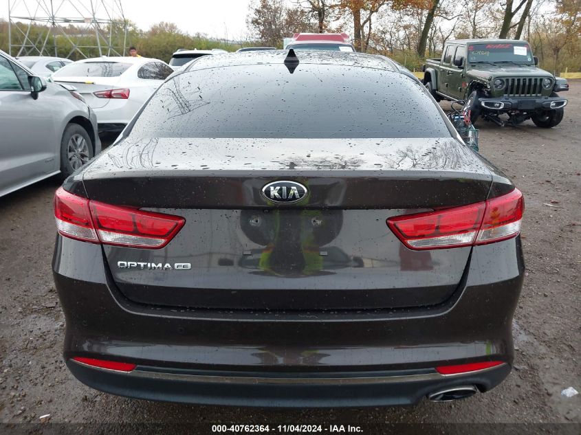 2018 Kia Optima Lx VIN: KNAGT4L37J5237525 Lot: 40762364