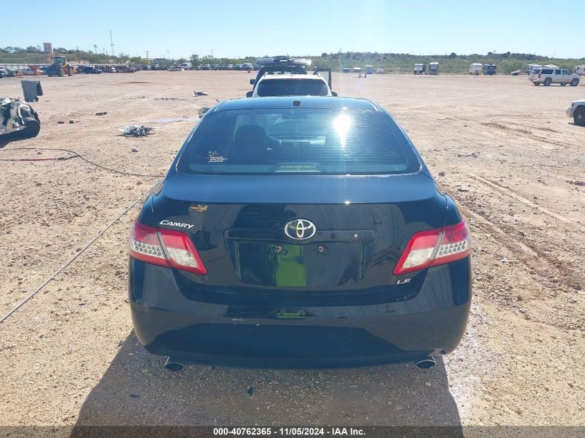 2010 Toyota Camry Le V6 VIN: 4T1BK3EK2AU110651 Lot: 40762365