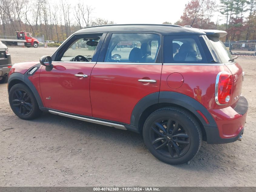 2015 Mini Countryman Cooper S VIN: WMWZC5C56FWP46054 Lot: 40762369