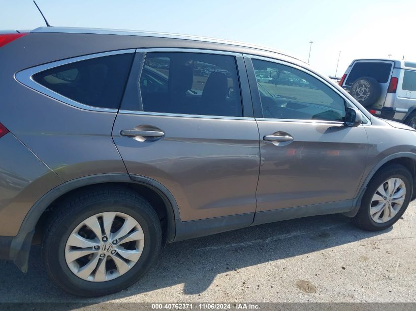 2014 Honda Cr-V Ex-L VIN: 5J6RM4H77EL012036 Lot: 40762371