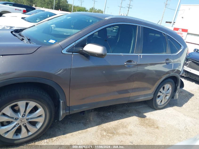 2014 Honda Cr-V Ex-L VIN: 5J6RM4H77EL012036 Lot: 40762371