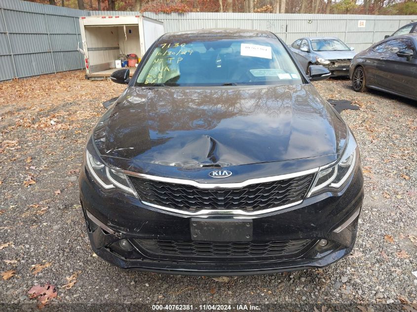 2019 Kia Optima S VIN: 5XXGT4L39KG367130 Lot: 40762381