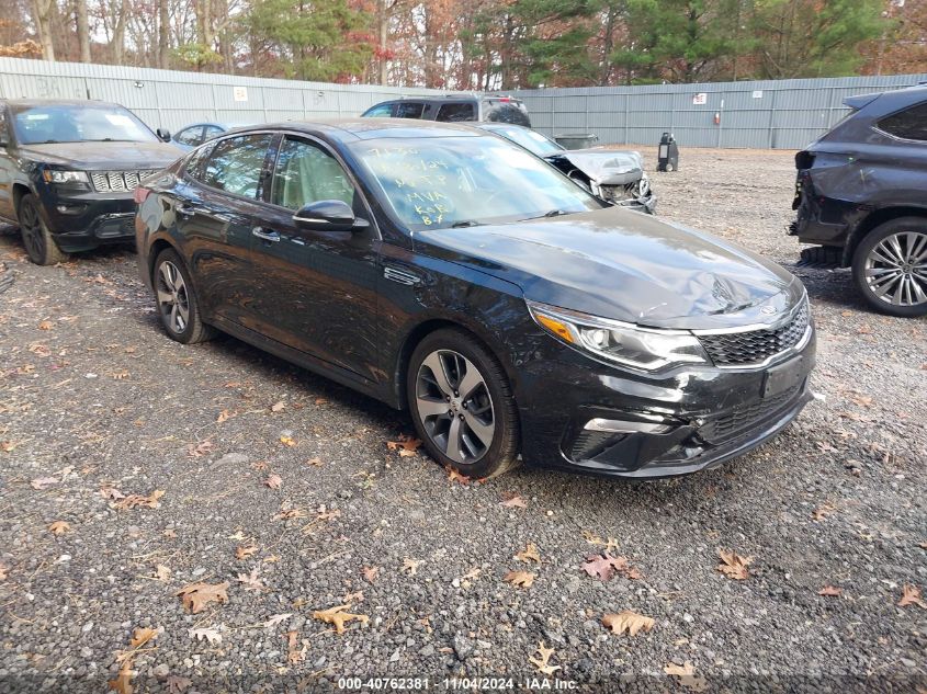 VIN 5XXGT4L39KG367130 2019 KIA Optima, S no.1