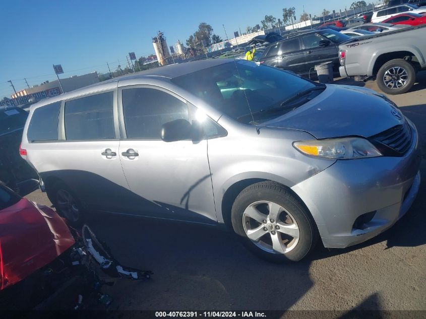 2012 Toyota Sienna Le VIN: 5TDKA3DC6CS010531 Lot: 40762391