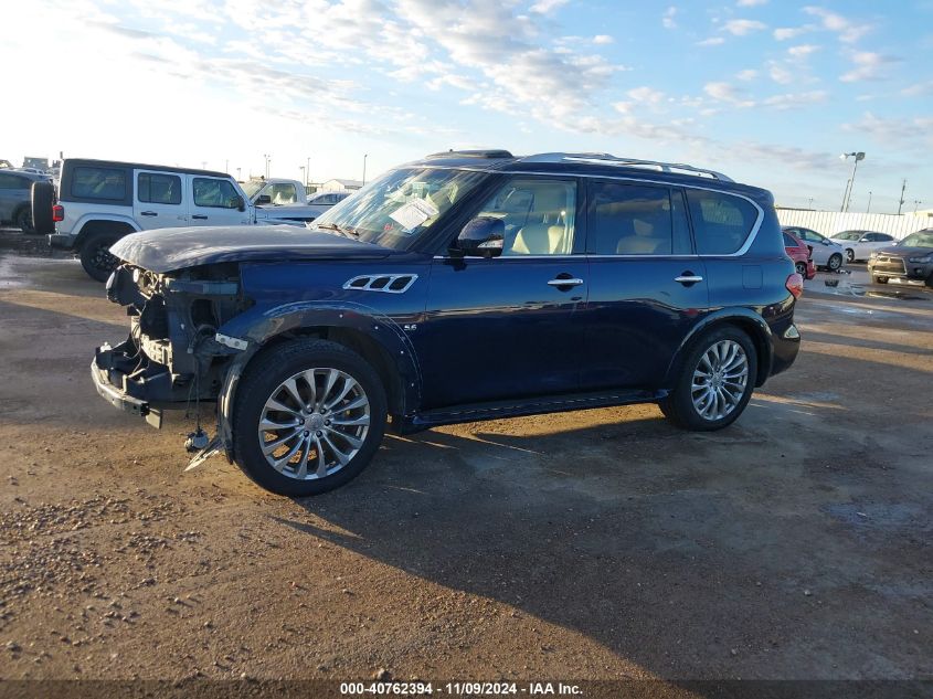 2017 Infiniti Qx80 VIN: JN8AZ2NE0H9152706 Lot: 40762394