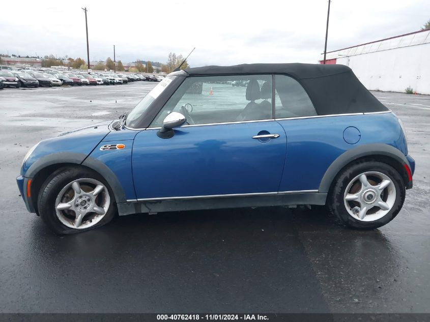 2007 Mini Cooper VIN: WMWRF33557TF66212 Lot: 40762418