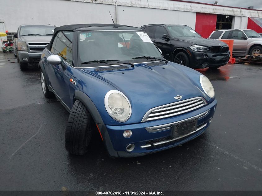 2007 Mini Cooper VIN: WMWRF33557TF66212 Lot: 40762418