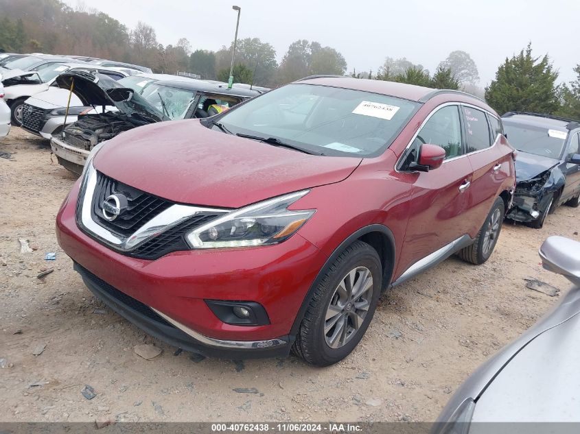 VIN 5N1AZ2MG9JN155207 2018 NISSAN MURANO no.2