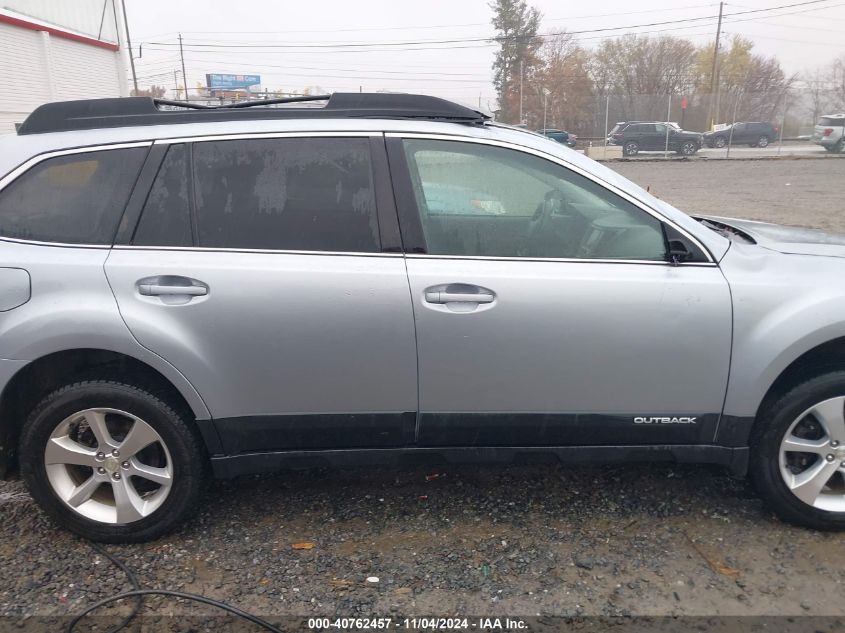 2014 Subaru Outback 2.5I Limited VIN: 4S4BRCMC2E3295611 Lot: 40762457