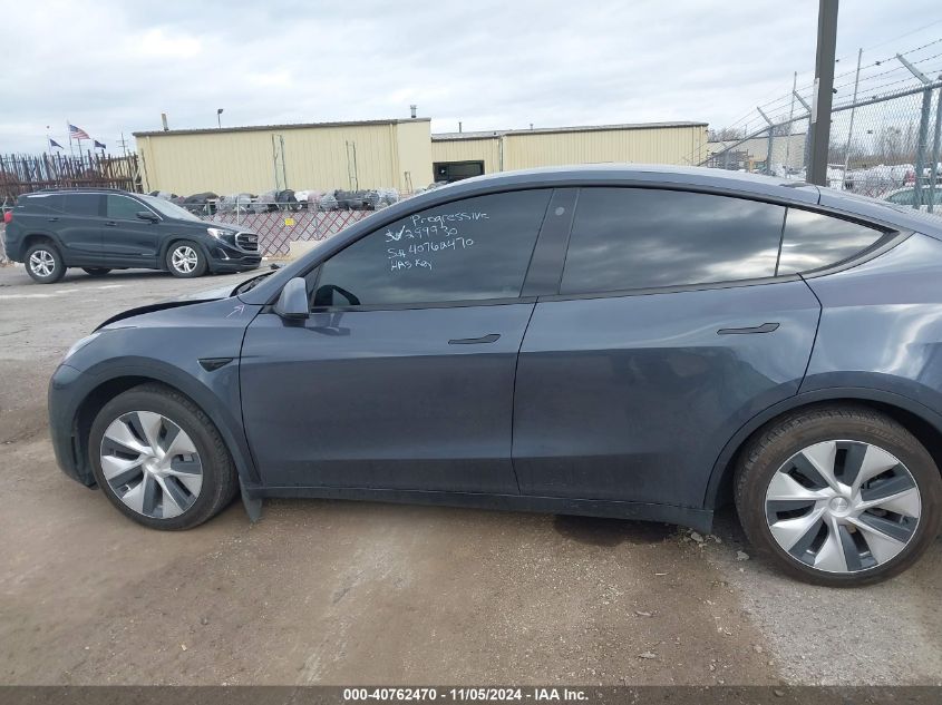 2021 Tesla Model Y Long Range Dual Motor All-Wheel Drive VIN: 5YJYGAEE2MF299930 Lot: 40762470