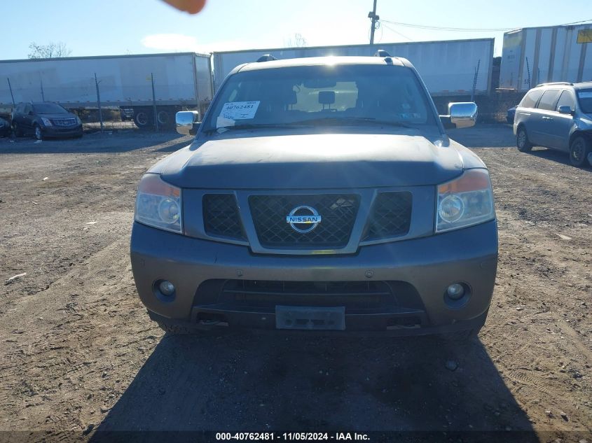 2009 Nissan Armada Se VIN: 5N1AA08C19N607889 Lot: 40762481