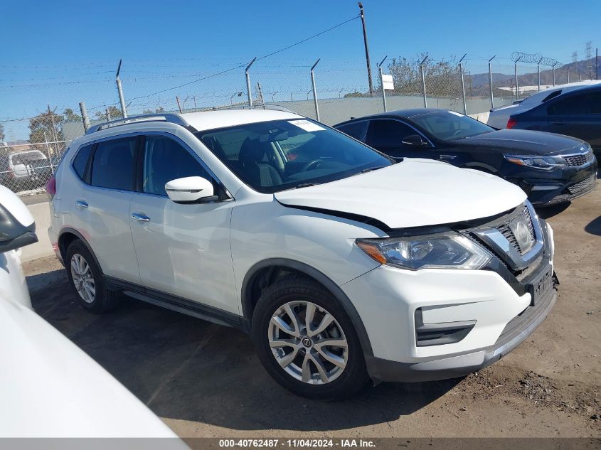 2017 Nissan Rogue Sv VIN: KNMAT2MT1HP603747 Lot: 40762487