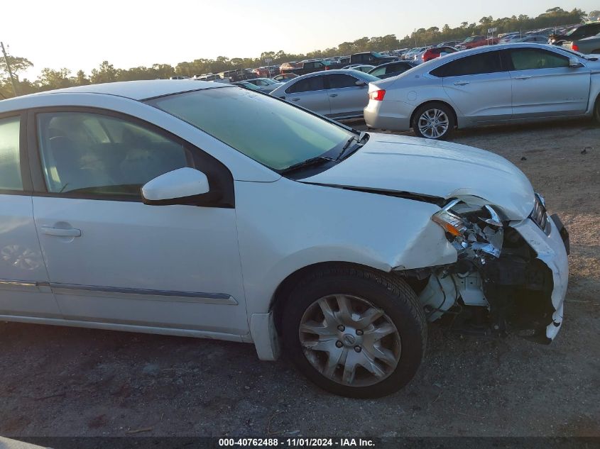 2012 Nissan Sentra 2.0 S VIN: 3N1AB6AP0CL671739 Lot: 40762488