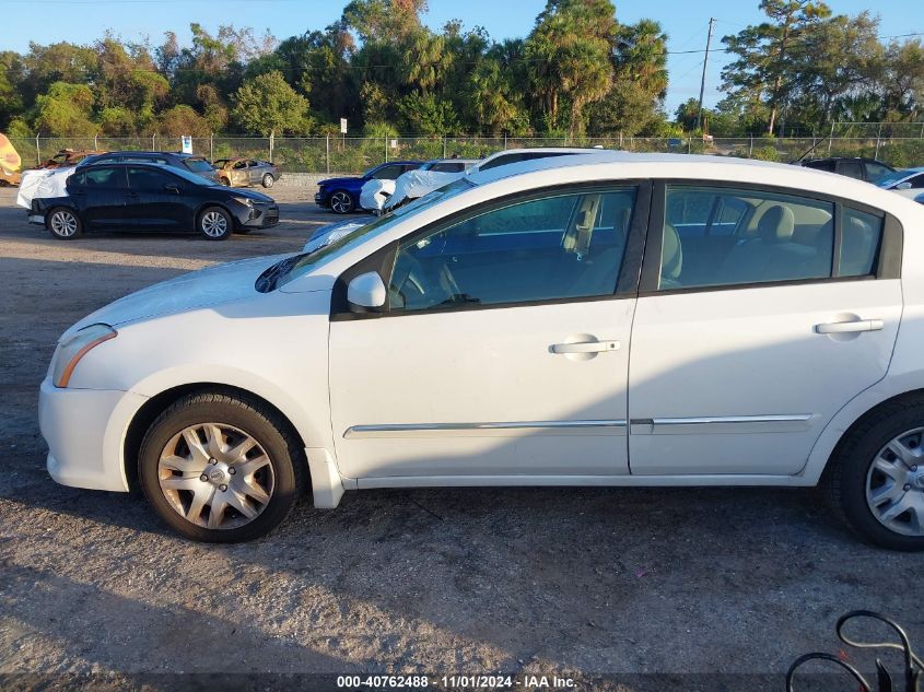 2012 Nissan Sentra 2.0 S VIN: 3N1AB6AP0CL671739 Lot: 40762488