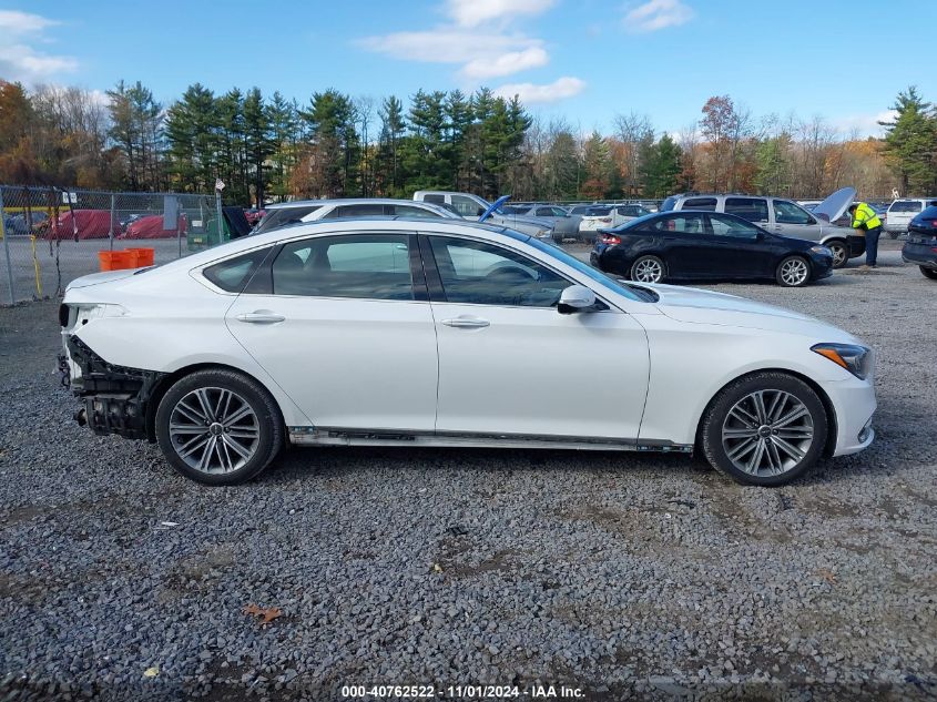 2020 Genesis G80 3.8 Awd VIN: KMTFN4JE2LU334946 Lot: 40762522