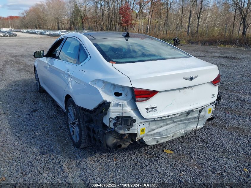 2020 Genesis G80 3.8 Awd VIN: KMTFN4JE2LU334946 Lot: 40762522