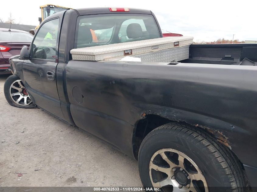 2007 Chevrolet Silverado 1500 Classic Work Truck VIN: 1GCEC14XX7Z116001 Lot: 40762533