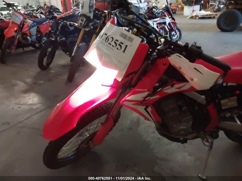 2019 Honda Crf250 L VIN: MLHMD4419K5200913 Lot: 40762551