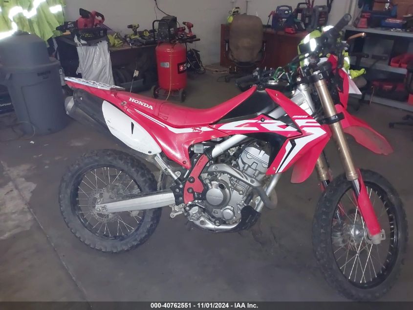 2019 Honda Crf250 L VIN: MLHMD4419K5200913 Lot: 40762551