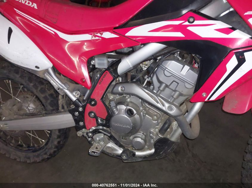 2019 Honda Crf250 L VIN: MLHMD4419K5200913 Lot: 40762551