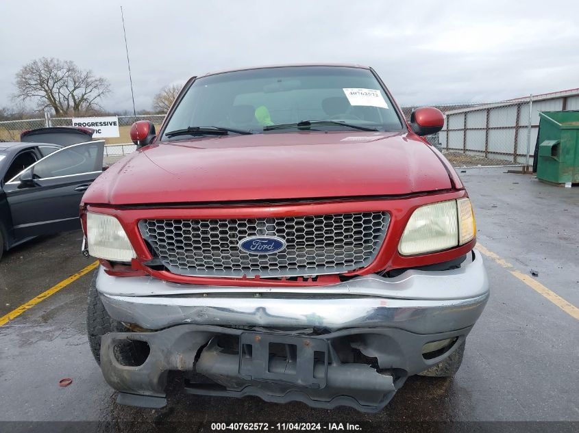 2002 Ford F-150 Lariat/Xl/Xlt VIN: 2FTRX18L82CA32911 Lot: 40762572