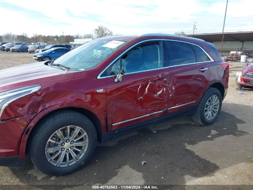 2017 Cadillac Xt5 Luxury VIN: 1GYKNBRS7HZ184008 Lot: 40762583