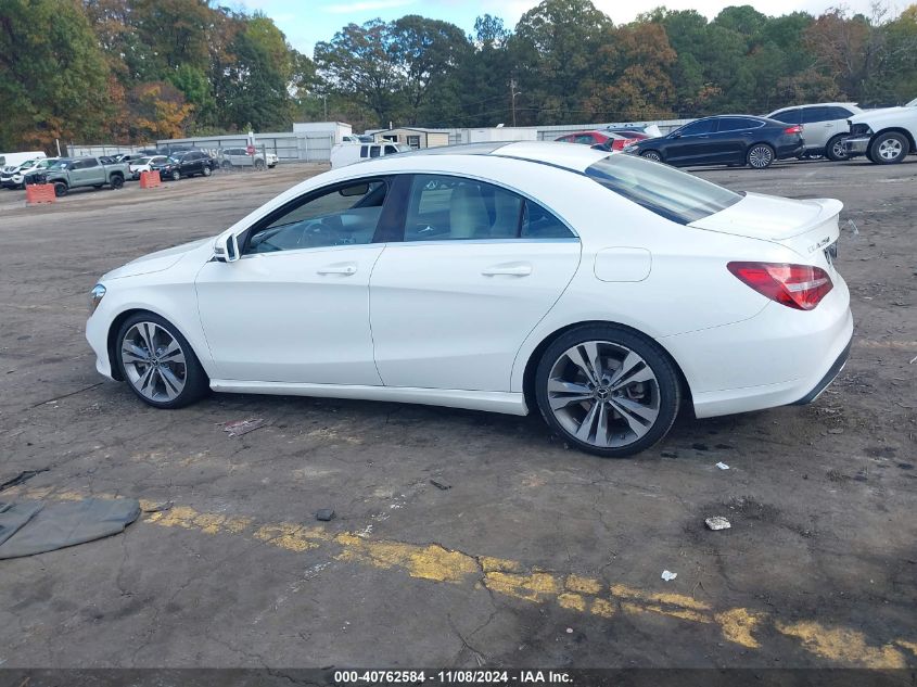 2019 Mercedes-Benz Cla 250 VIN: WDDSJ4EB1KN707708 Lot: 40762584