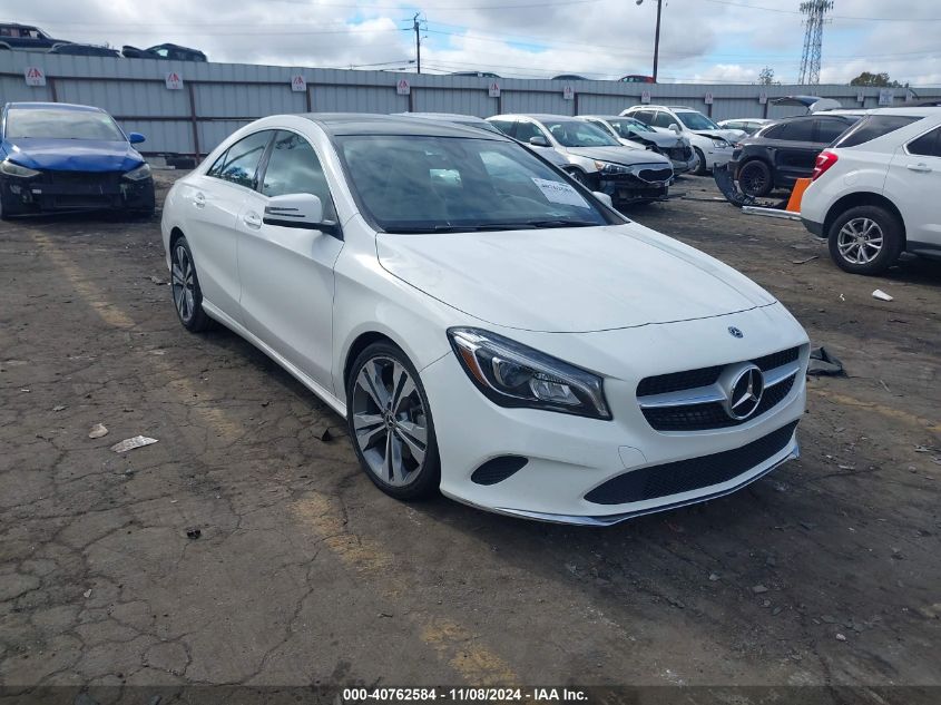 VIN WDDSJ4EB1KN707708 2019 MERCEDES-BENZ CLA 250 no.1